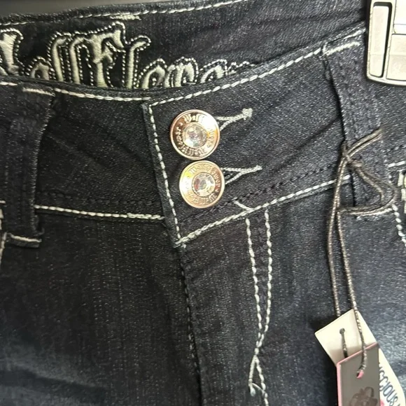 NWT WALLFLOWER Luscious Curvy Bootcut Jeans - Picture 3 of 9
